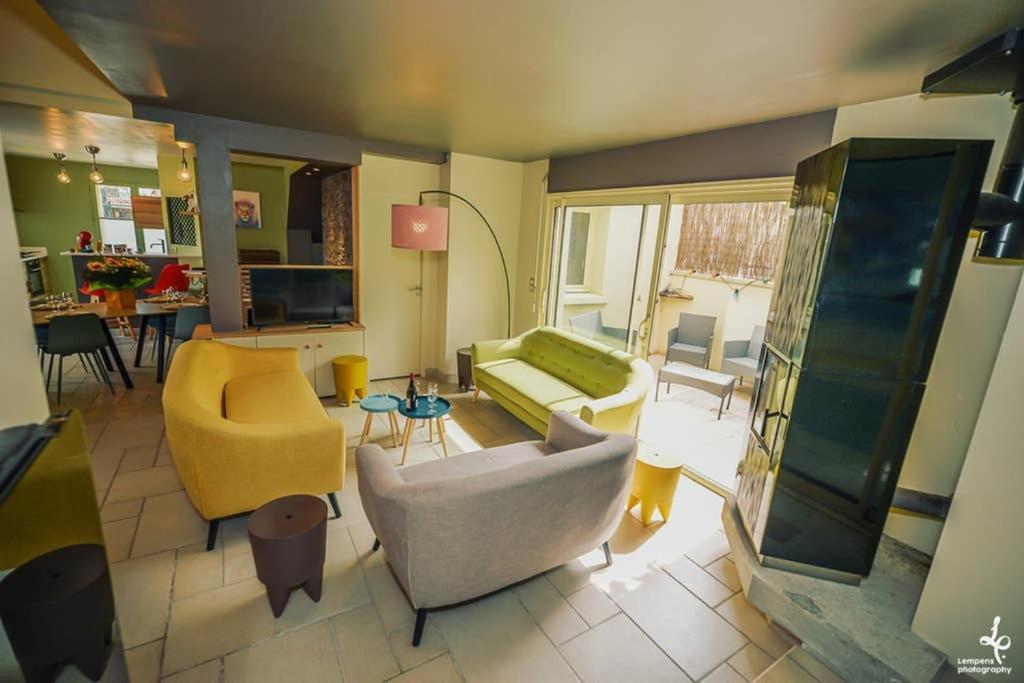 טרואה Maison Piscine Interieure Et Garage מראה חיצוני תמונה